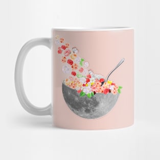 Flower Moon Collage art Mug